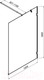 Миниатюра изображения товара Душевая стенка AM.PM X-Joy 120x195 / W94WI-120-F1-BTE (черный/прозрачное стекло)
