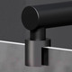 Миниатюра изображения товара Душевая стенка AM.PM X-Joy 120x195 / W94WI-120-F1-BTE (черный/прозрачное стекло)
