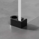 Миниатюра изображения товара Душевая стенка AM.PM X-Joy 120x195 / W94WI-120-F1-BTE (черный/прозрачное стекло)