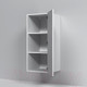 Миниатюра изображения товара Шкаф для ванной AM.PM Func M8FCH04029WM (белый матовый)