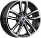 Литой диск K&K Каланг 17x6.5" 5x114.3мм DIA 67.1мм ET 45мм Алмаз черный — фото 2