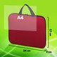 Миниатюра изображения товара Папка-портфель Staff Everyday / 270738 (бордовый)