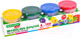 Миниатюра изображения товара Пластилин Brauberg Kids / 106715 (4цв)