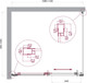 Миниатюра изображения товара Душевой уголок BelBagno LUCE-AH-1-110/100-C-Cr