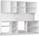 Миниатюра изображения товара Кухонный гарнитур Mio Tesoro Корнелия Ода-плюс 2.4 (белый/мрамор итальянский)