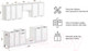 Миниатюра изображения товара Кухонный гарнитур Mio Tesoro Корнелия Ода-плюс 2.4 без столешницы (белый)
