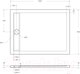 Миниатюра изображения товара Душевой поддон BelBagno TRAY-BB-DUE-AH-120/90-4-W0