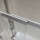 Миниатюра изображения товара Стеклянная шторка для ванны BelBagno LUCE-VF-11-80/145-C-Cr