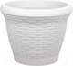 Миниатюра изображения товара Кашпо Serinova Rattan №2 / 20-HS0201204-200100 (белый)