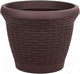 Миниатюра изображения товара Кашпо Serinova Rattan №3 / 20-HS0311102-200100 (антрацит)