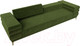 Миниатюра изображения товара Диван Лига Диванов Лига-021 / 119125 (микровельвет зеленый)