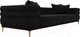 Миниатюра изображения товара Диван Лига Диванов Лига-021 / 119130 (микровельвет черный)
