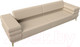 Миниатюра изображения товара Диван Лига Диванов Лига-021 / 119136 (экокожа бежевый)