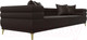 Миниатюра изображения товара Диван Лига Диванов Лига-021 / 119138 (экокожа коричневый)
