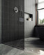 Миниатюра изображения товара Душевая стенка MaybahGlass MGD-681-5у (графитовое стекло/хром матовый)