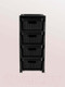 Миниатюра изображения товара Комод пластиковый Econova Velvet / 435218813  (черный)