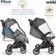 Миниатюра изображения товара Детская прогулочная коляска Pituso Wicki / ABF2022 (изумруд)