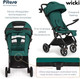 Миниатюра изображения товара Детская прогулочная коляска Pituso Wicki / ABF2022 (изумруд)