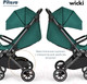 Миниатюра изображения товара Детская прогулочная коляска Pituso Wicki / ABF2022 (изумруд)