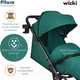 Миниатюра изображения товара Детская прогулочная коляска Pituso Wicki / ABF2022 (изумруд)