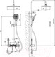 Миниатюра изображения товара Душевая система Ekko E2509-5 (сатин)