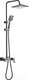 Миниатюра изображения товара Душевая система со смесителем Ekko E2506-21 (темно-серый)