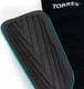 Миниатюра изображения товара Щитки футбольные Torres Pro FS2308 (S, черный/бирюзовый)