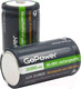 Миниатюра изображения товара Комплект аккумуляторов GoPower Ni-MH HR20 D 10000мАч / 00-00018323 (2шт)