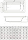 Миниатюра изображения товара Ванна акриловая Bonito Home Aventura 180x80 / BH-AV-901-180-80 Slim/St (с ножками)
