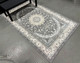 Миниатюра изображения товара Коврик Radjab Carpet Панама Прямоугольник 8904D / 11461RK (1.2x1.8, White/Grey)