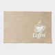 Миниатюра изображения товара Набор сервировочных салфеток Доляна Coffee / 9730770 (4шт, бежевый)
