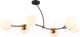 Миниатюра изображения товара Люстра Ambrella Traditional TR2555/6 BK/SB (черный/бронза)