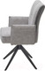 Миниатюра изображения товара Стул M-City Ponce / 621M05621 (brego-07 серый ткань/XD841-16 серый букле/черный)