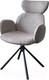 Миниатюра изображения товара Стул M-City Vardy / 621M05630 (brego-07 серый ткань/7525-180 серый велюр/черный)