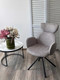 Миниатюра изображения товара Стул M-City Vardy / 621M05630 (brego-07 серый ткань/7525-180 серый велюр/черный)