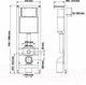Миниатюра изображения товара Унитаз подвесной с инсталляцией Berges Okus Rimless / 043392 (с сиденьем)