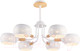 Миниатюра изображения товара Люстра Ambrella Traditional TR80166/6 WH/LWD (белый/светлое дерево)