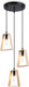 Миниатюра изображения товара Люстра Ambrella Traditional TR80499/3 BK/LW (черный/светлое дерево)