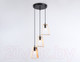 Миниатюра изображения товара Люстра Ambrella Traditional TR80499/3 BK/LW (черный/светлое дерево)