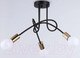 Миниатюра изображения товара Люстра Ambrella Traditional TR80415/3 BK/GD (черный/золото)