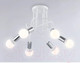 Миниатюра изображения товара Люстра Ambrella Traditional TR80417/5 WH/CH (белый/хром )