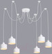 Миниатюра изображения товара Люстра Ambrella Traditional TR8131/6 WH (белый)