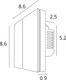 Миниатюра изображения товара Умный выключатель Arte Lamp Smart A700106
