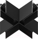 Миниатюра изображения товара Коннектор для шинопровода Ambrella Magnetic GL3376 BK (черный)