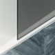 Миниатюра изображения товара Стеклянная шторка для ванны MaybahGlass MGV-85-3ш (графитовое стекло/золотой)