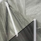 Миниатюра изображения товара Стеклянная шторка для ванны MaybahGlass MGV-79-1ш (графитовое стекло/белый матовый)