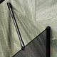 Миниатюра изображения товара Стеклянная шторка для ванны MaybahGlass MGV-79-6ш (графитовое стекло/черный)