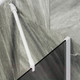 Миниатюра изображения товара Стеклянная шторка для ванны MaybahGlass MGV-86-1ш (графитовое матовое стекло/белый матовый)