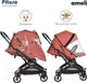 Миниатюра изображения товара Детская прогулочная коляска Pituso Ameli / G2001  (морозная ягода)