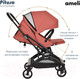 Миниатюра изображения товара Детская прогулочная коляска Pituso Ameli / G2001  (морозная ягода)